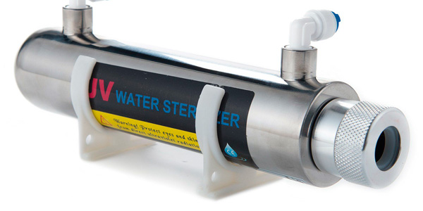 Potabilización doméstica potabilización agua de pozo esterilizador UV  ultravioleta